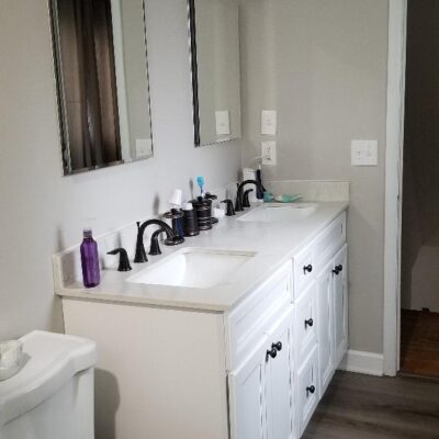 New Countertop - Bathroom Remodeling - Gerome's Kitchen And Bath