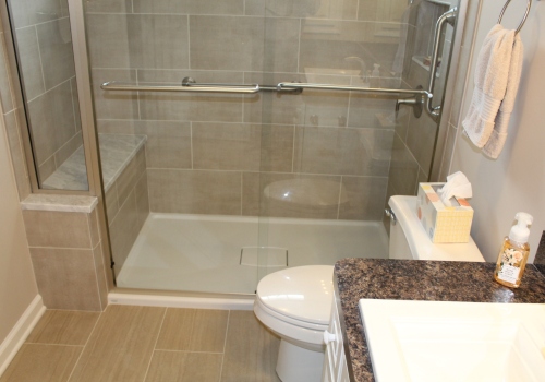 Glass Shower - A New Floorplan In Twinsburg - Gerome's Kitchen And Bath
