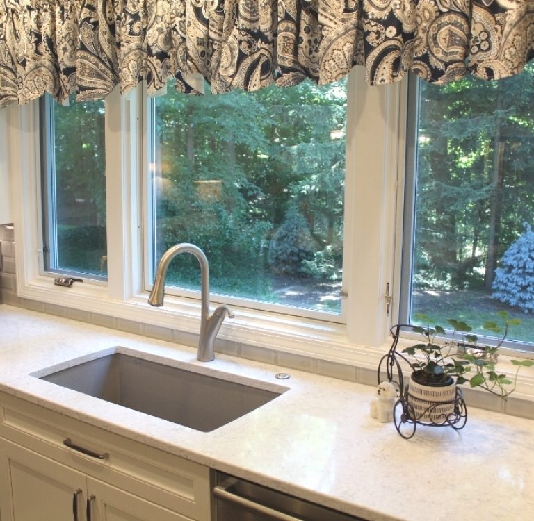 Willoughby Kitchen Design - Sink And Windows - Gerome's Kitchen And Bath